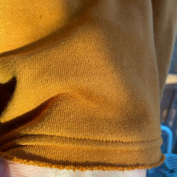 Madewell Fresh Cider Cotton/Hemp Mockneck Sweatshirt - Picture 4 of 5